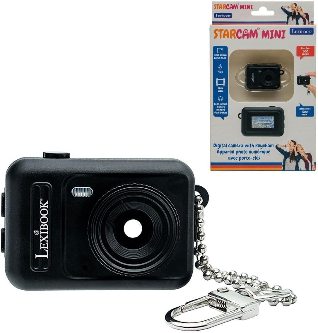 Lexibook StarCam Mini Παιδική Ψηφιακή Φωτογραφική Μηχανή – Μαύρη