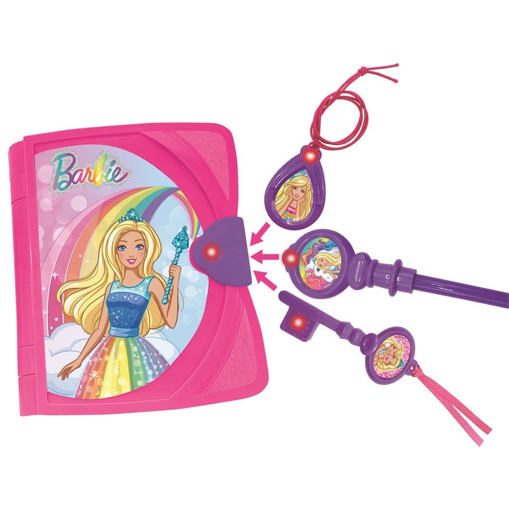 Barbie Ηλεκτρονικό Μυστικό Ημερολόγιο Lexibook - Με Λούτρινο Μονόκερο, Φως, Ήχο & Αξεσουάρ SD15BBY
