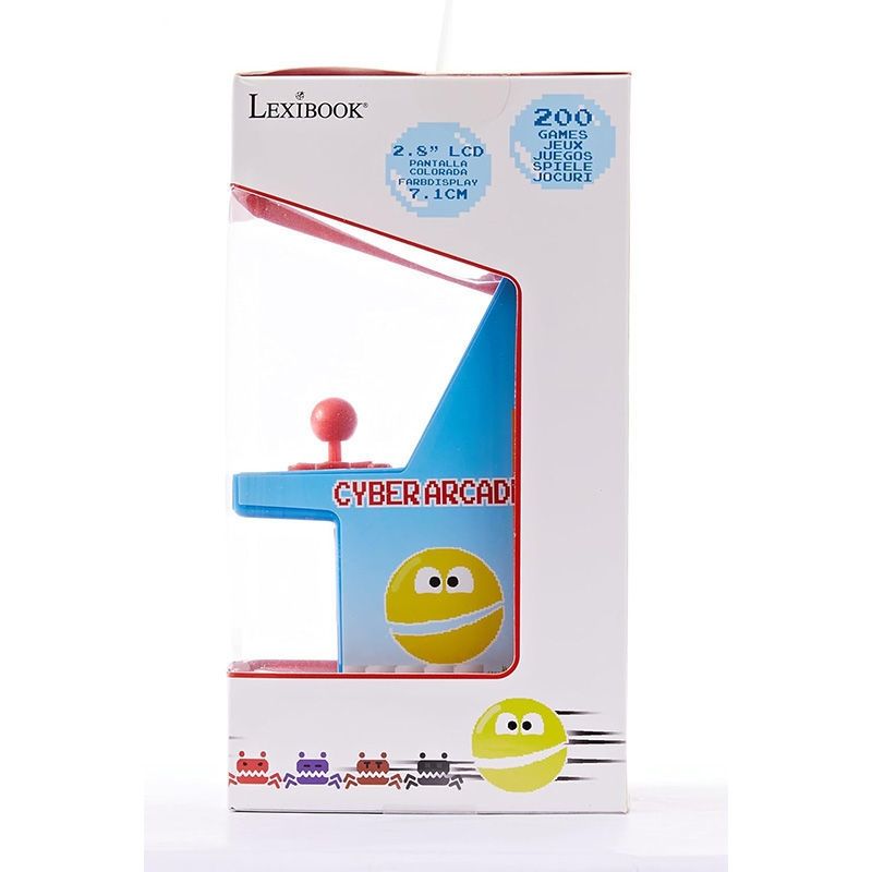 Cyber Arcade Lexibook - Μίνι Κονσόλα με 200 Παιχνίδια και Οθόνη 2.8" - 3+ Ετών