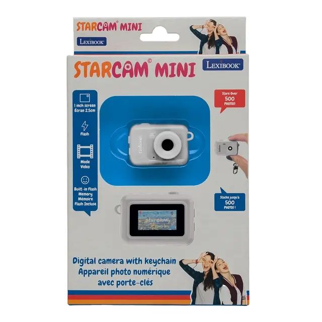Lexibook StarCam Mini Παιδική Ψηφιακή Φωτογραφική Μηχανή – Λευκό
