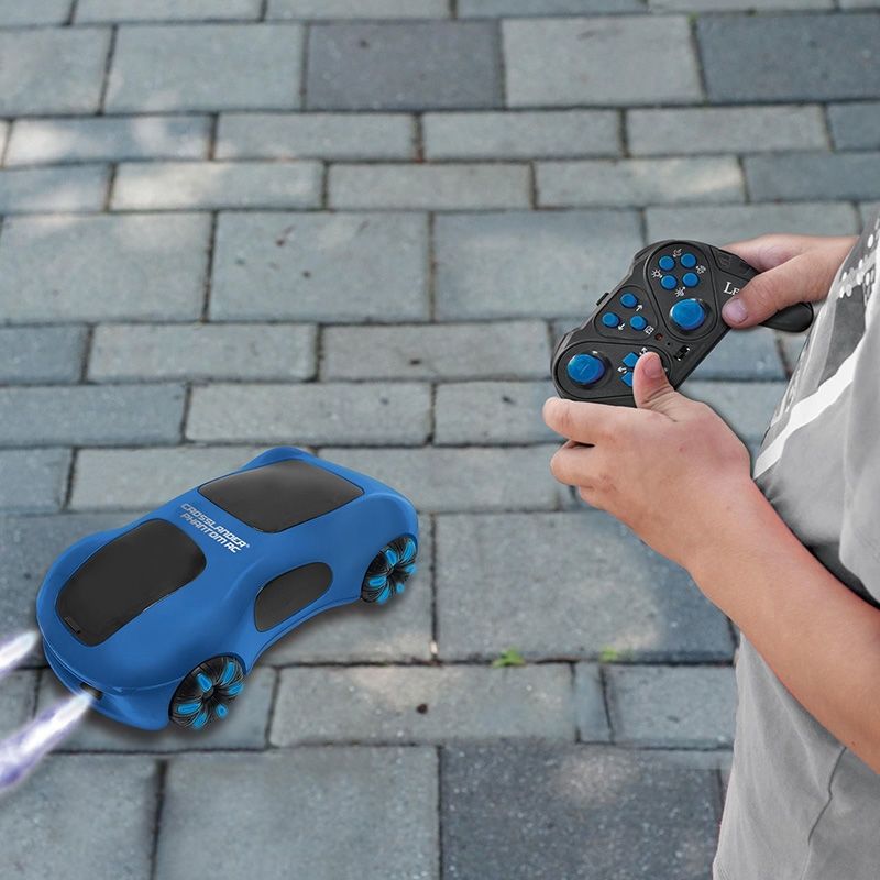 Crosslander® Phantom - Επαναφορτιζόμενο RC Αγωνιστικό Αυτοκίνητο με Καπνό, Φώτα & Gesture Control - Lexibook RC65
