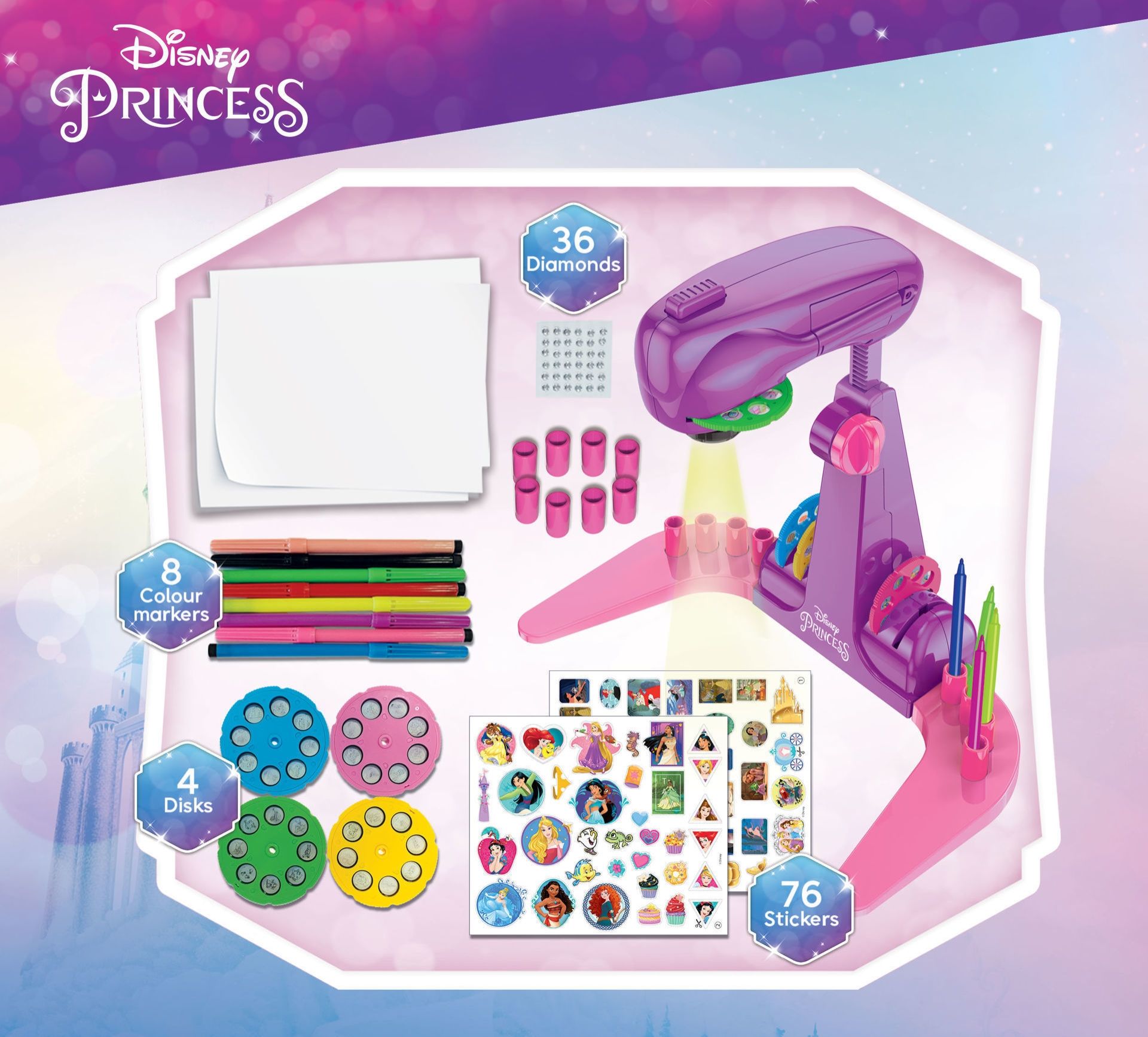 ΣΧΟΛΗ ΖΩΓΡΑΦΙΚΗΣ PRINCESS ΜΕ ΠΡΟΤΖΕΚΤΟΡΑ