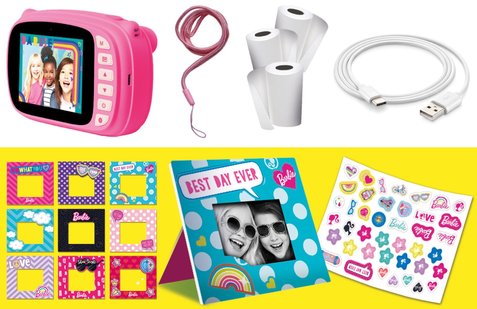 Instant Φωτογραφική Μηχανή Barbie Print Camera 97050 Lisciani