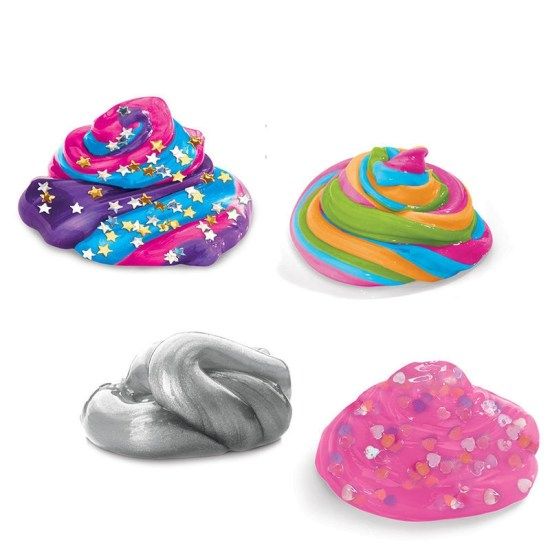 Cra-Z-Art Slimy Sparkle Studio - Εργαστήριο Δημιουργίας Λαμπερού Slime Lexibook CRSLIM40