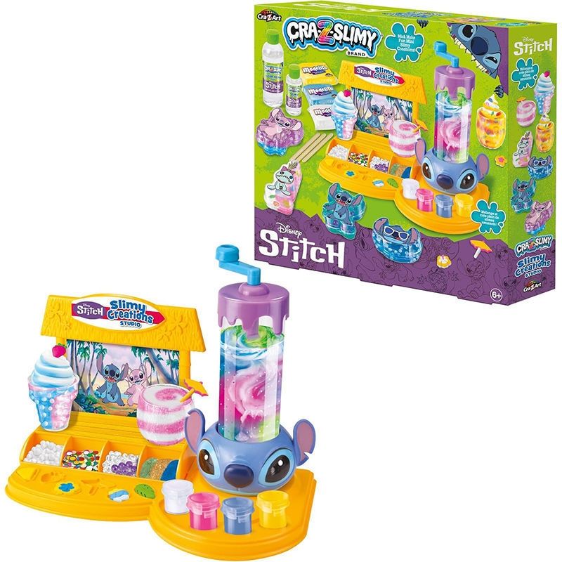 Cra-Z-Art Disney Stitch Slime Creation Studio - Εργαστήριο Δημιουργίας Slime Lexibook CRSLIM51D