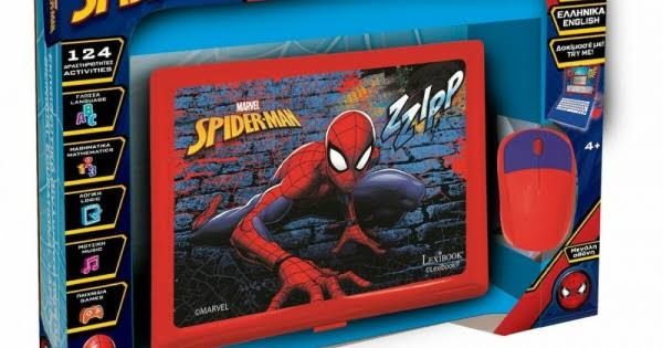 Εκπαιδευτικό Δίγλωσσο Laptop Lexibook  Spiderman