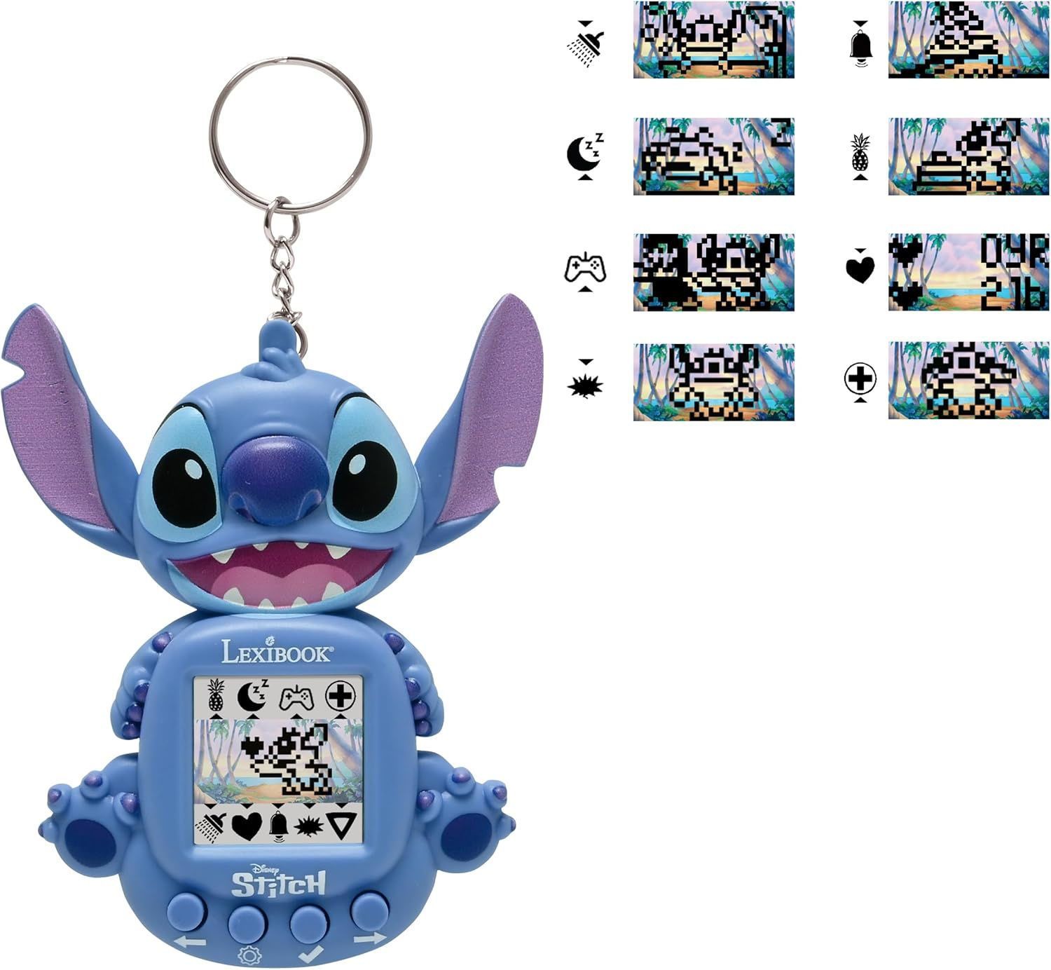 Διαδραστική Μίνι Κονσόλα Lexibook Disney Stitch My Best-E