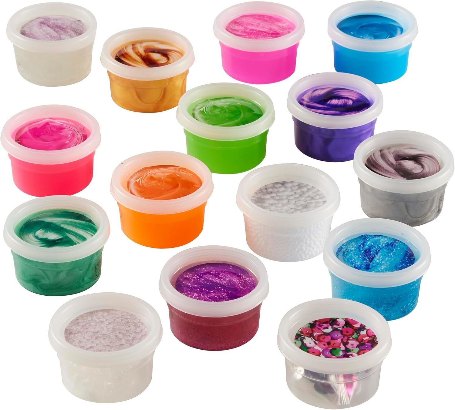 Cra-Z-Art Slimy Blendz Mix Kit - Σετ 12 Χρωμάτων Slime για Ανάμειξη Lexibook CRSLIM4