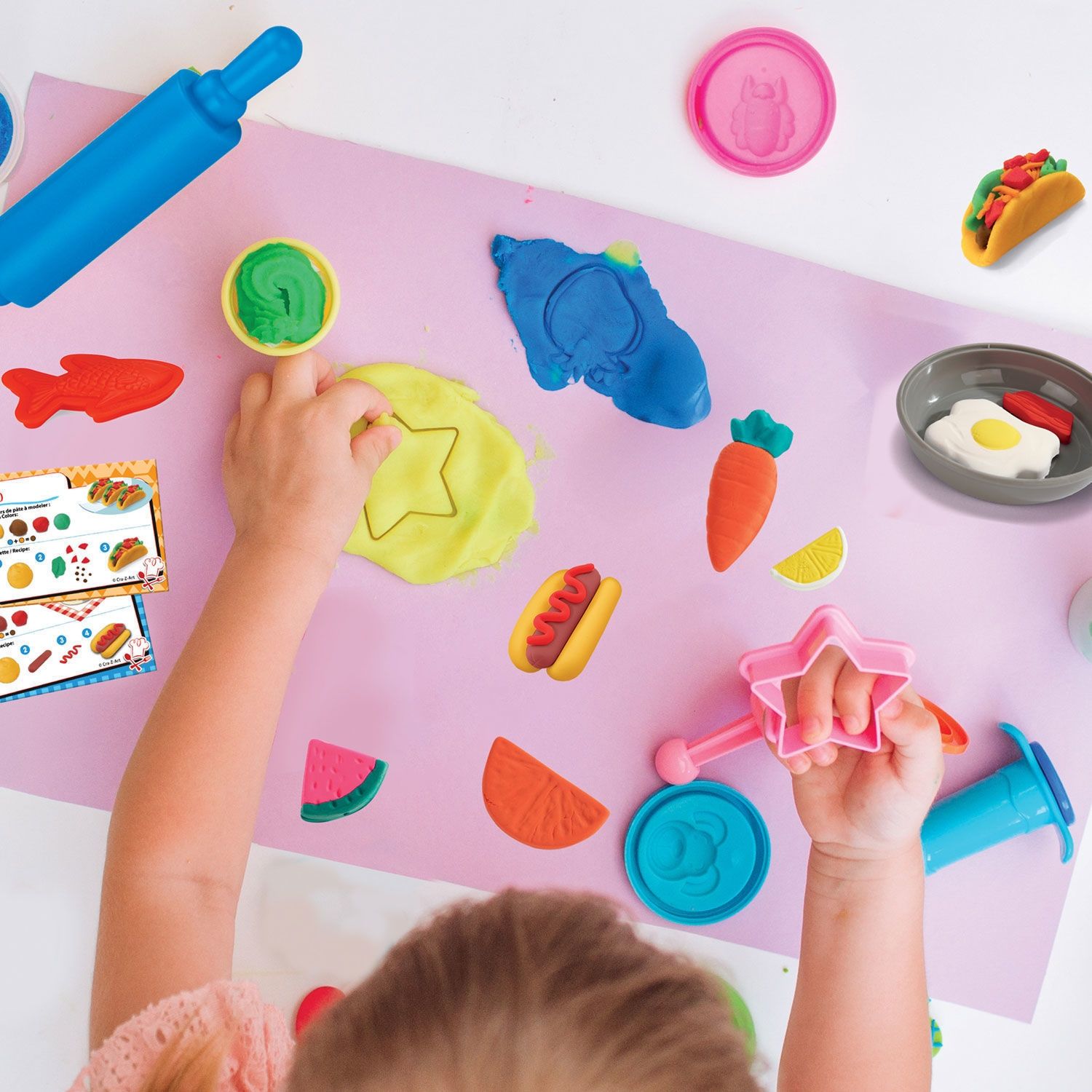 Cra-Z-Art Softee Dough Super Chef Set - Μαλακή Πλαστελίνη με 50+ Αξεσουάρ Κουζίνας - 3+ Ετών Lexibook CRDOUGH16