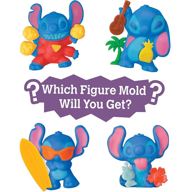 Cra-Z-Art Stitch World Mini Mania Ball - Φτιάξε τη Δική σου 3D Φιγούρα Stitch - Συλλεκτικό Παιχνίδι Disney - 3+ Ετών Lexibook CRDOUGH54D