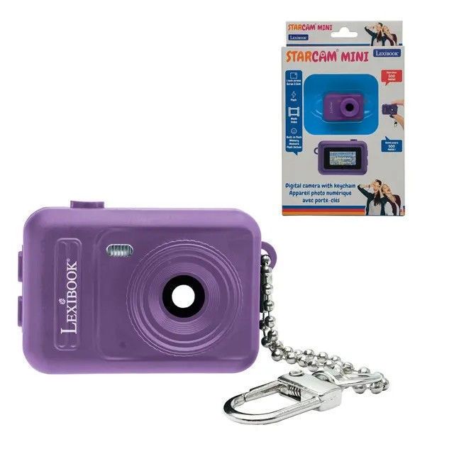Lexibook StarCam Mini Παιδική Ψηφιακή Φωτογραφική Μηχανή – Ανοιχτό Μωβ